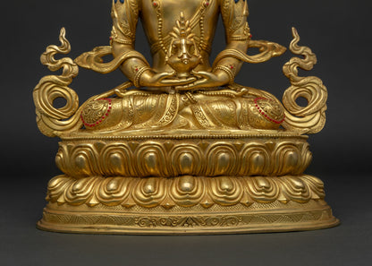 Amitayus Buddha Statue | Buddhist Deity of Health and Longevity