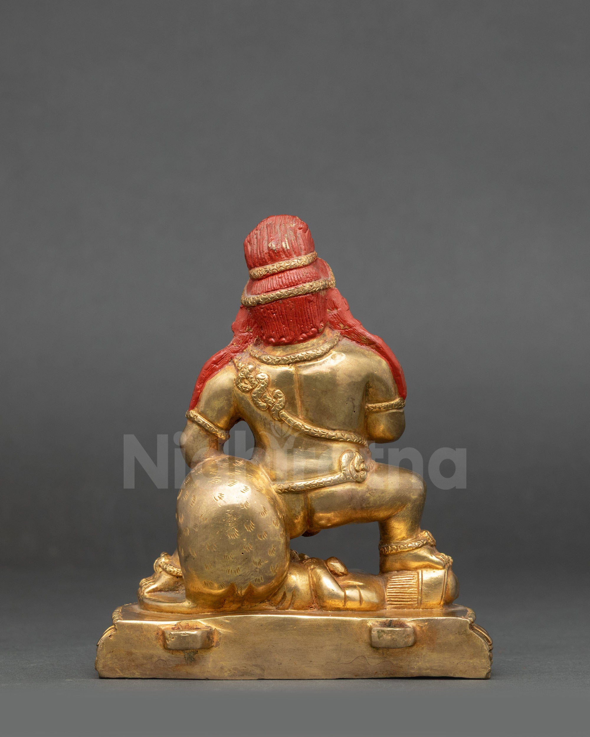 Black Dzambhala Statue