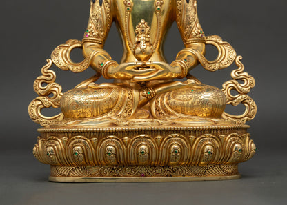 Amitayus | Sacred Longevity Bodhisattva Sculpture