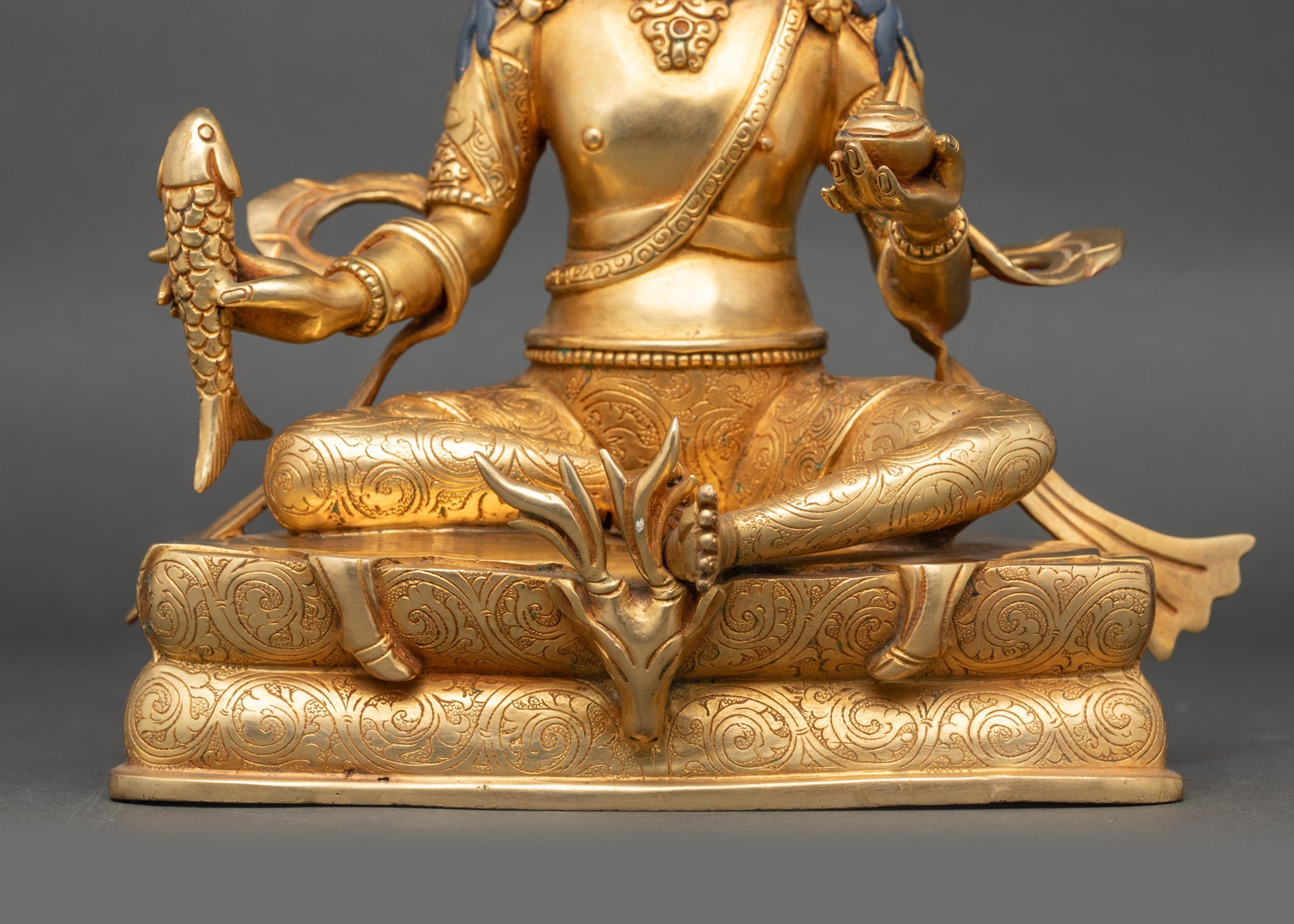 Handmade Set of Tilopa and Naropa Statue for Spiritual Practice