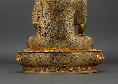 Buddha Shakyamuni Statue | Buddhist Figurine from Nepal