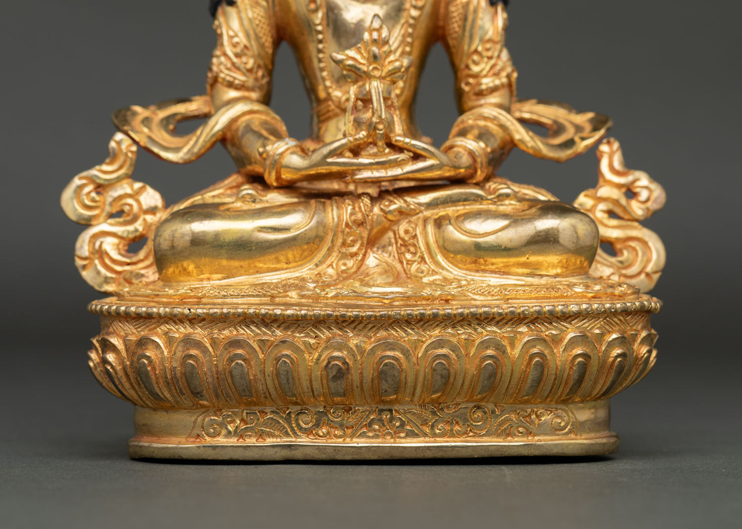 Long Life Deity Amitayus Statue | Handcrafted Copper Buddhist Sculpture