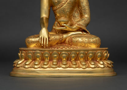 Shakyamuni Buddha Statue | Serene Meditating Buddha Figure