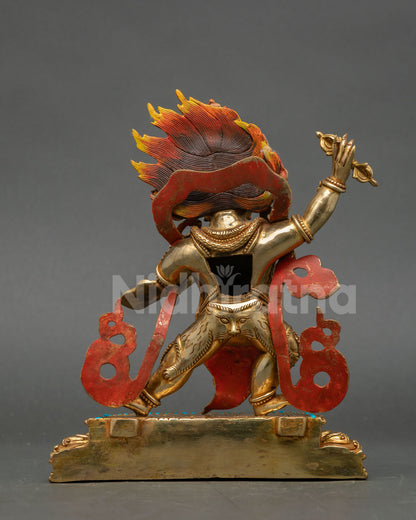 Vajrapani Bodhisattva Statue | Tibetan Buddhist Protector