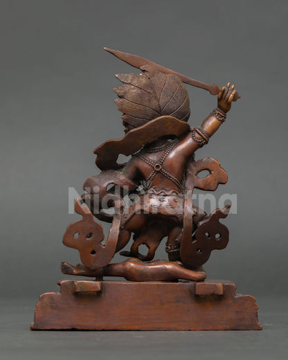 Kargapani Mahakala Statue