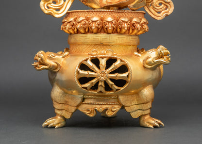 Dorje Khandro Sculptur | Handmade Copper Buddhist Art