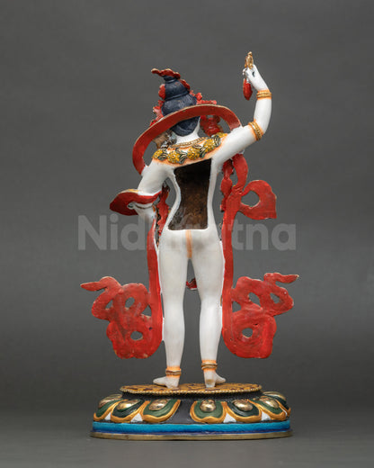 Yeshe Tsogyal Altar Statue | Handcrafted Nepalese Buddhist Artwork