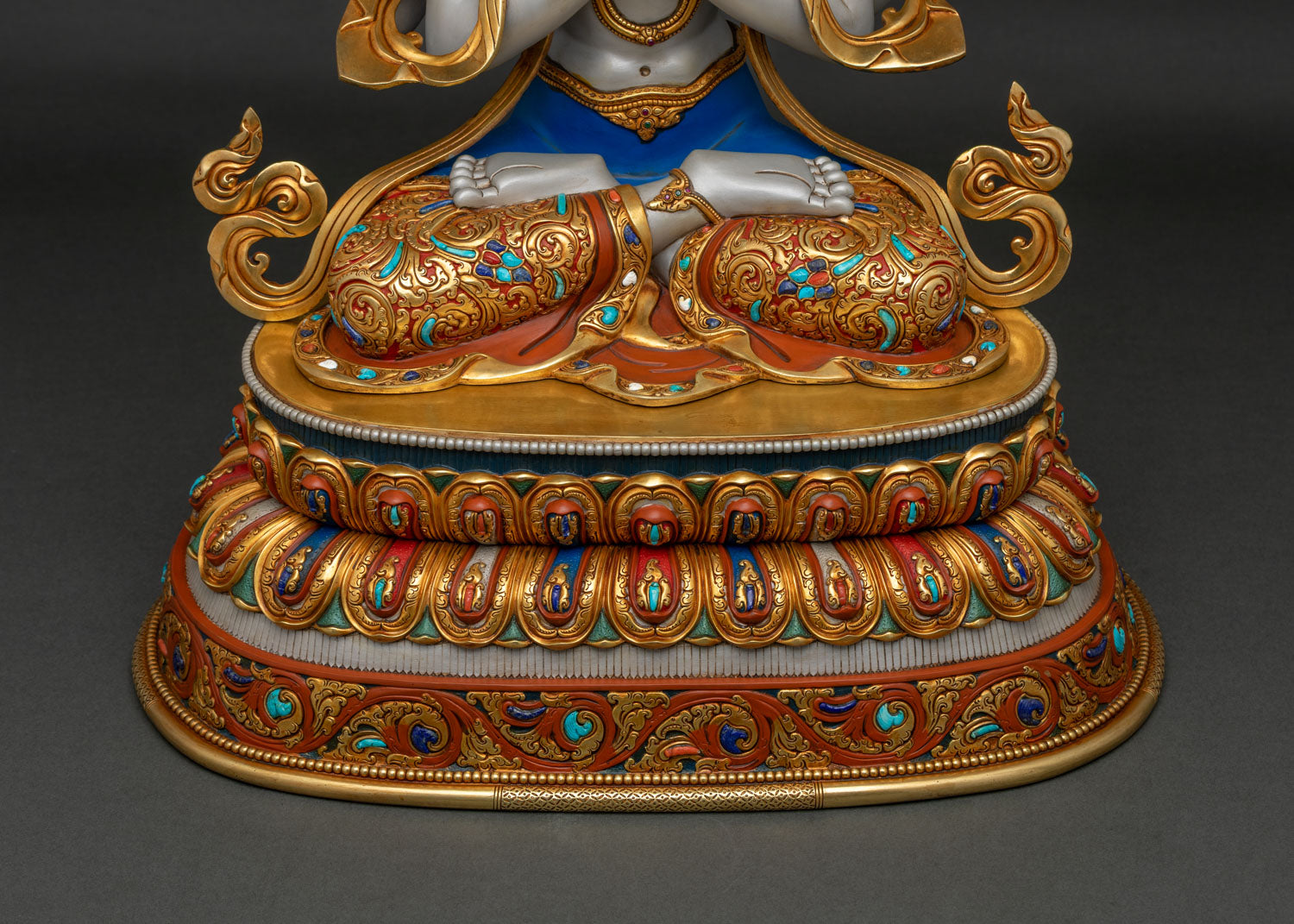 Chenrezig Statue | Four-Armed Avalokiteshvara in Traditional Form