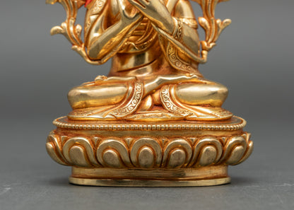 Nepalese Sakya Pandita Statue – Himalayan Buddhist Decor