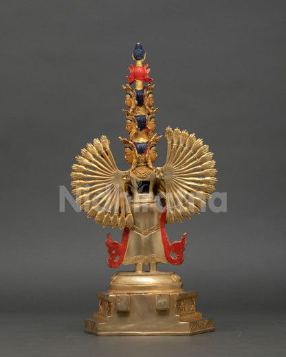 Thousand-Armed Chenrezig Statue | Buddhist Art from Nepal