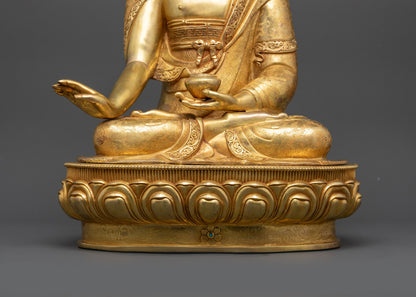 17" Suparakirtita Namasri Buddha Sculpture | Vajrayana Healing Deity