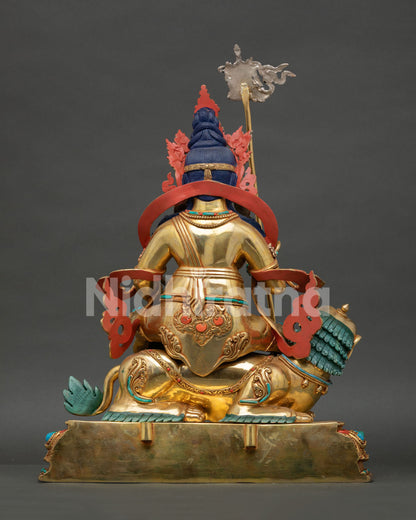 Vaishravana Namtoshe Statue | Vajrayana Buddhist Wealth Guardian Icon