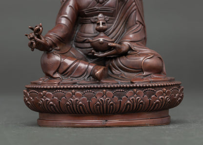 Guru Rinpoche Statue |  Traditional Himalayan Craftsmanship