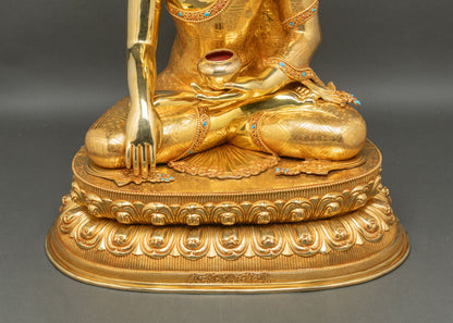 Life-Size Shakyamuni Buddha Statue | Handmade in Nepal