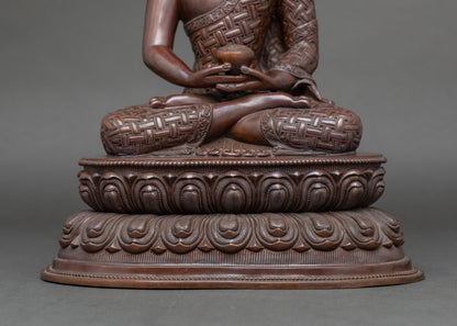 Amitabha Buddha Statue | Handcrafted Nepalese Meditation Sculpture