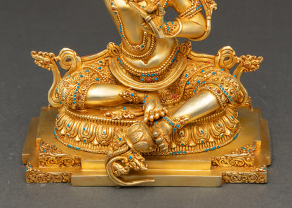 Prajna Manjushri Statue | Bodhisattva of Enlightenment & Knowledge
