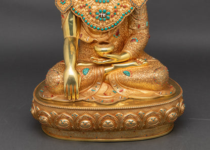 Premium Jowo Rinpoche Statue | Handcrafted Tibetan Artwork