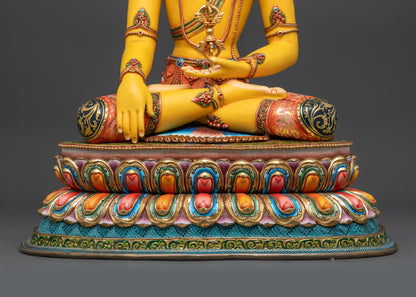 Buddha Mitrugpa Statue for Meditation | Handcrafted Buddhist Sculpture