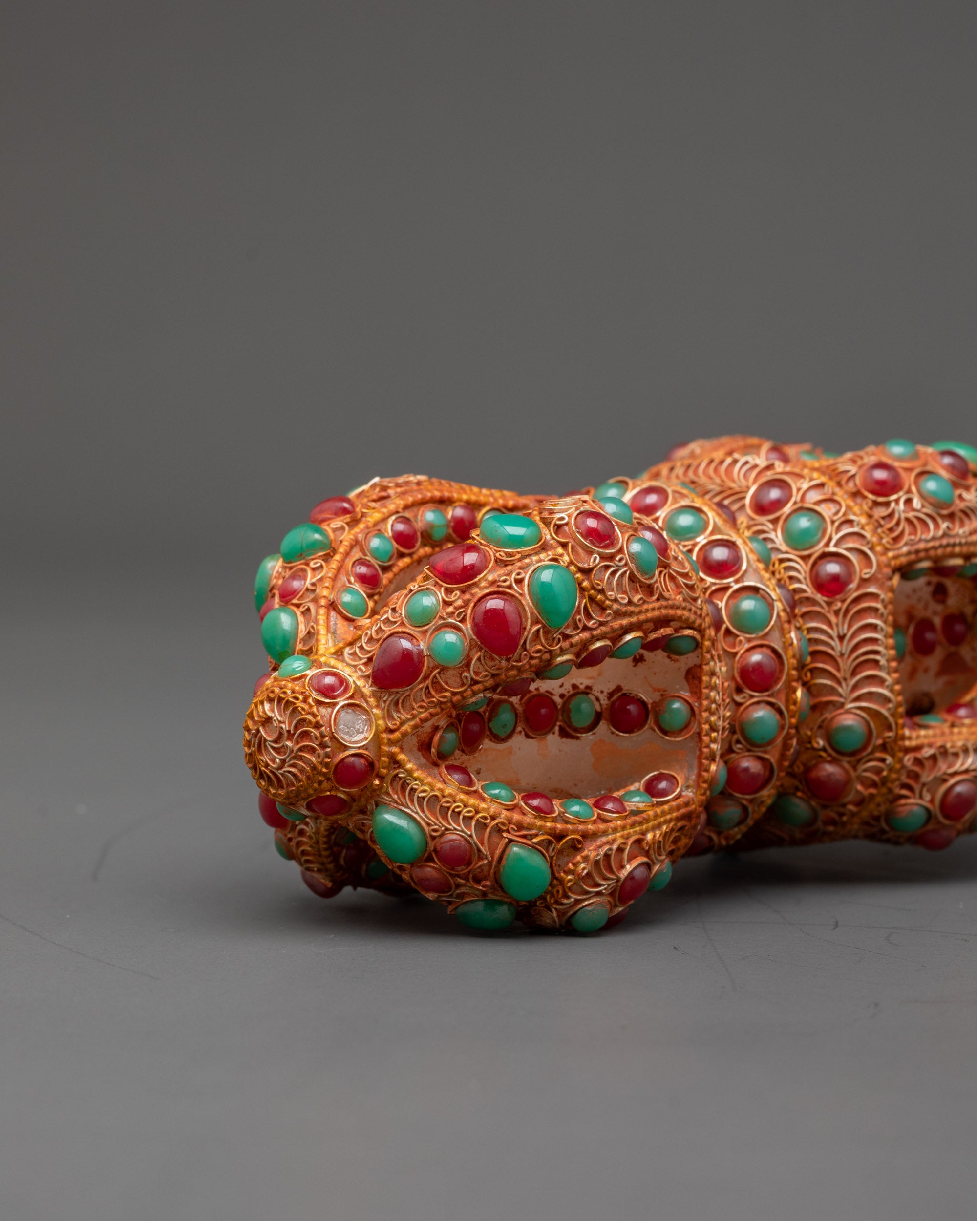 3" Handcrafted Tibetan Dorje | Nepalese Vajra for Spiritual Rituals