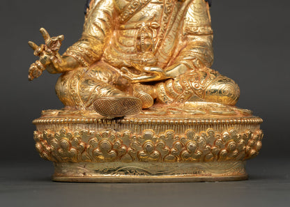 Guru Rinpoche Statue for Spiritual Home Altar Decor