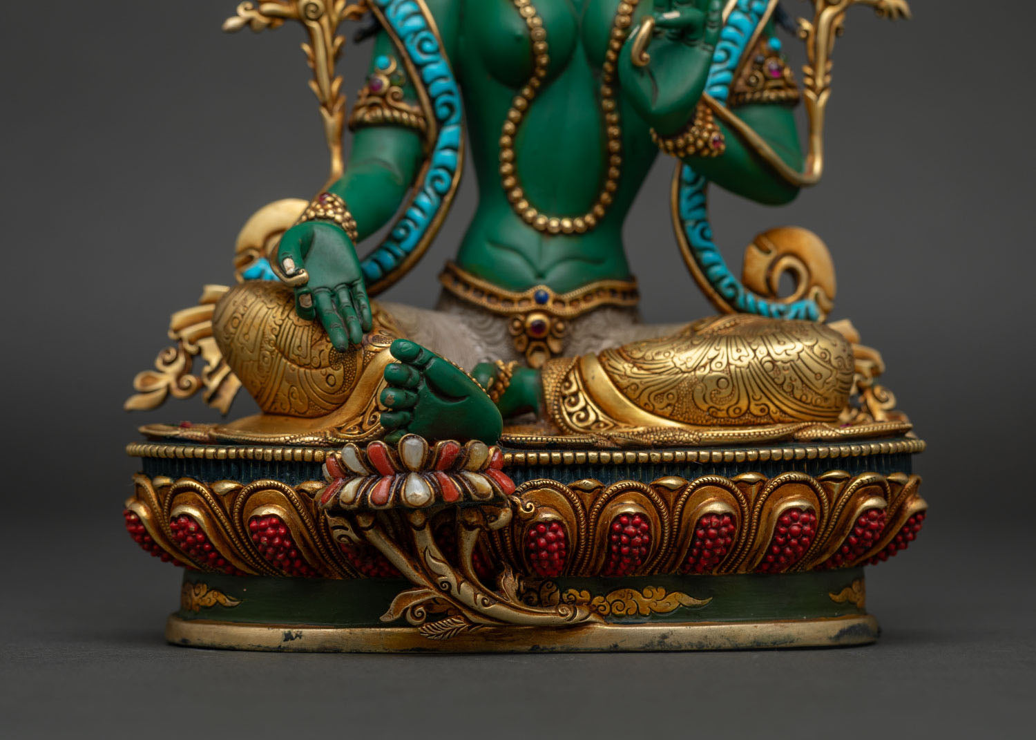 Mother Green Tara Statue | Invite Spiritual Harmony & Tranquility Home