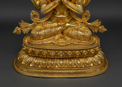 Four-Armed Chenrezig Statue | Handmade Buddhist Statue