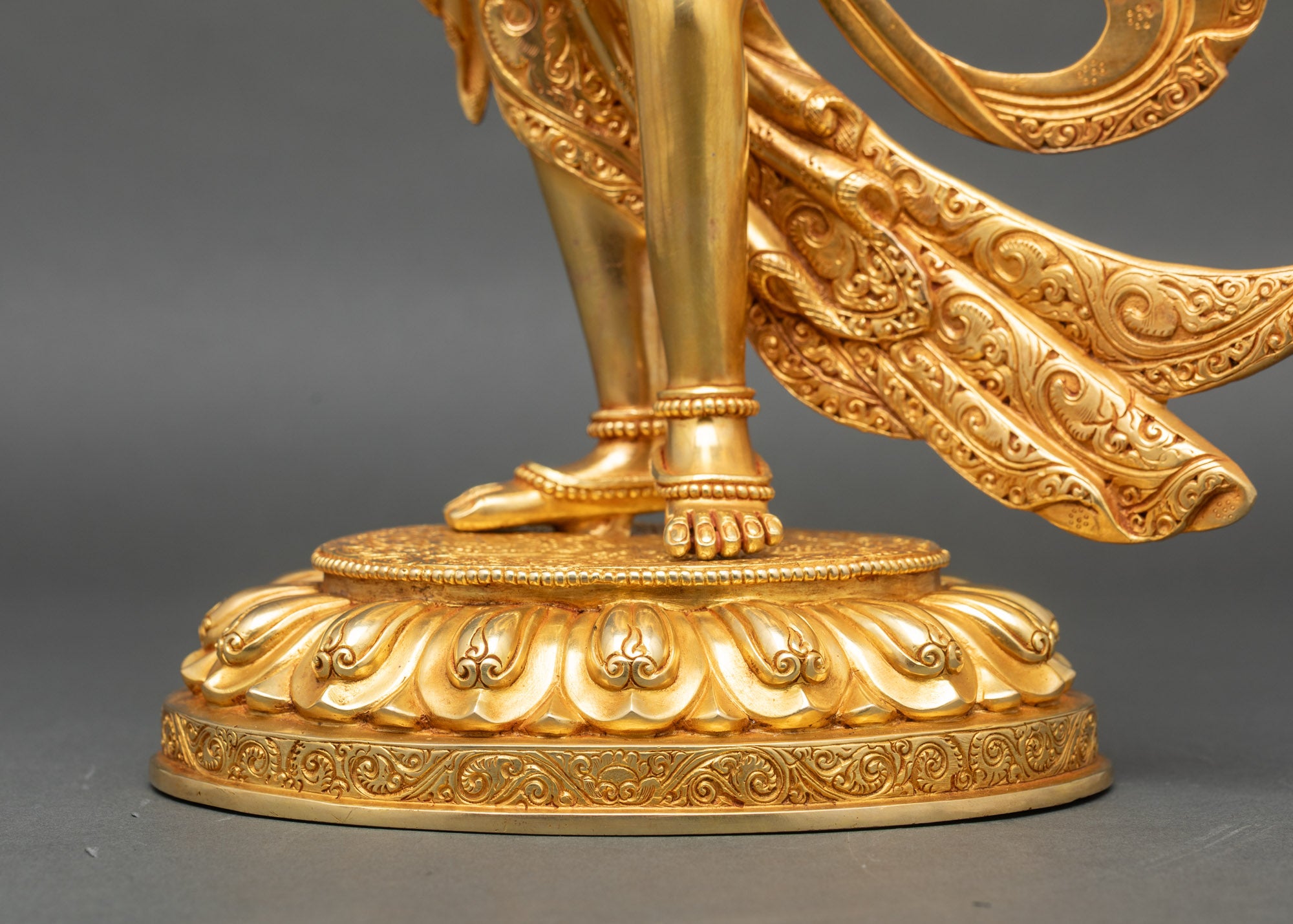 Standing White Tara Statue | Handmade Premium Buddhist Decor