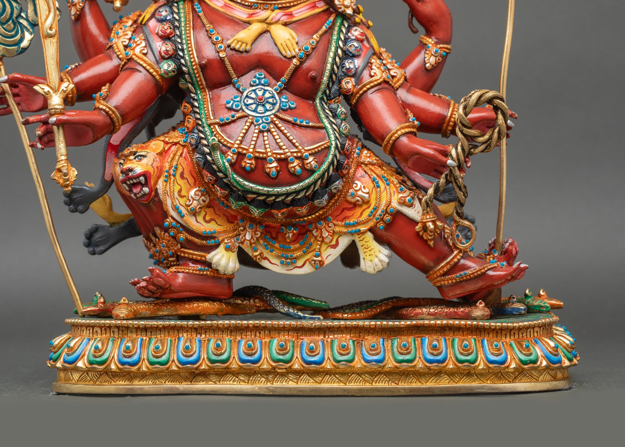 Tibetan Hayagriva Copper Sculpture | Handcrafted Buddhist Sculpture