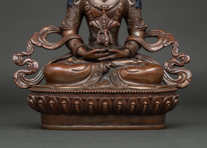 Amitayus Statue | Handcrafted Buddhist Deity of Long Life