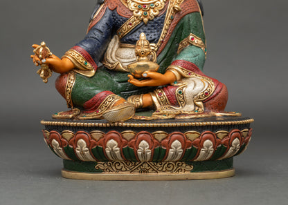 Guru Rinpoche - Himalayan Buddhist Sculpture for Sacred Decor