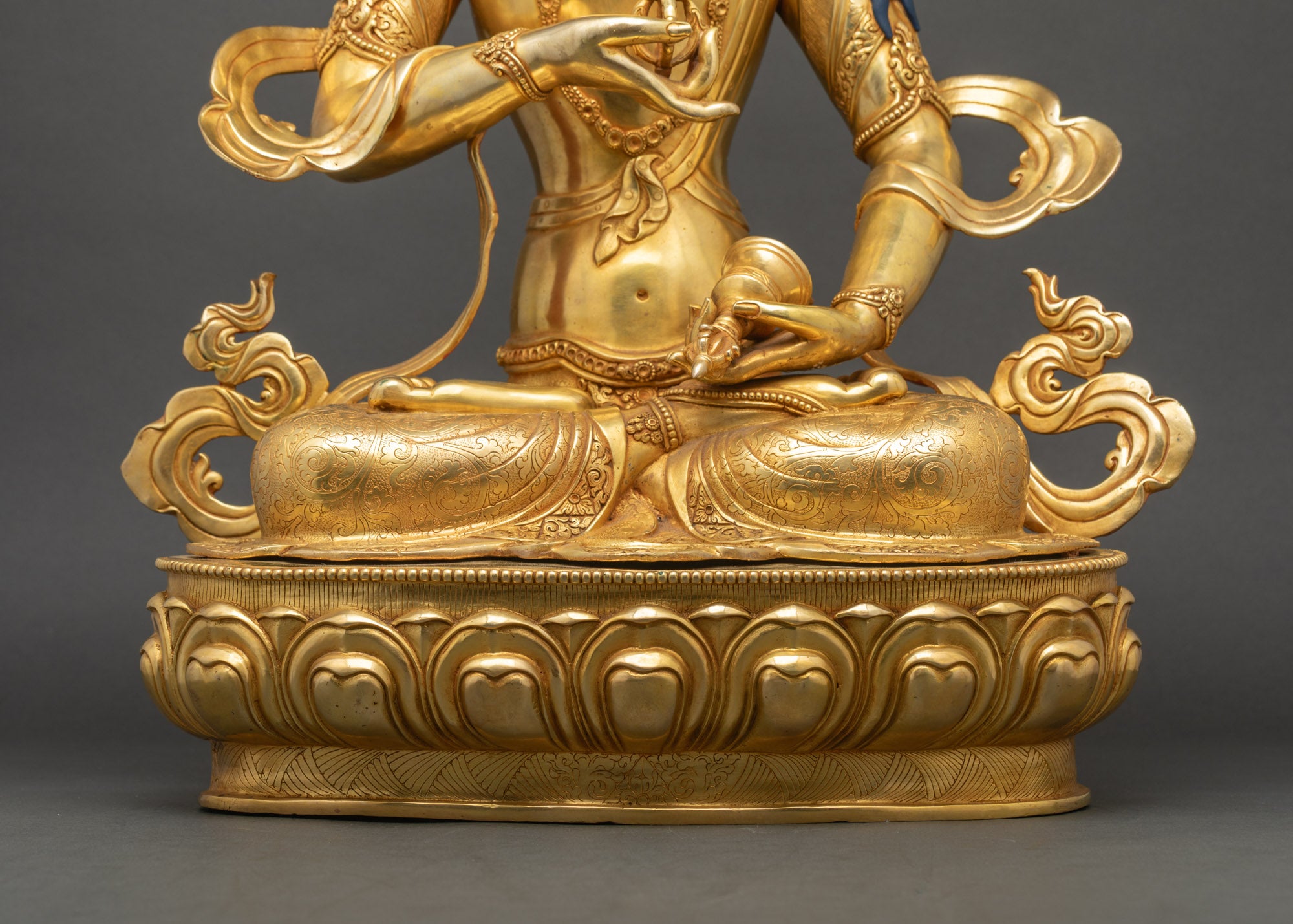 Vajrasattva Sculpture | Handcrafted Nepalese Meditation Icon