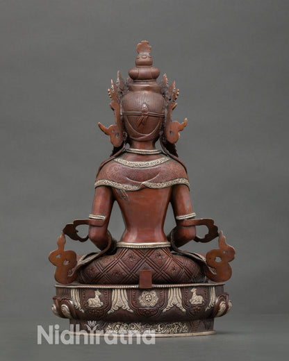 Amitayus Statue | Traditional Tibetan God of Eternal Life