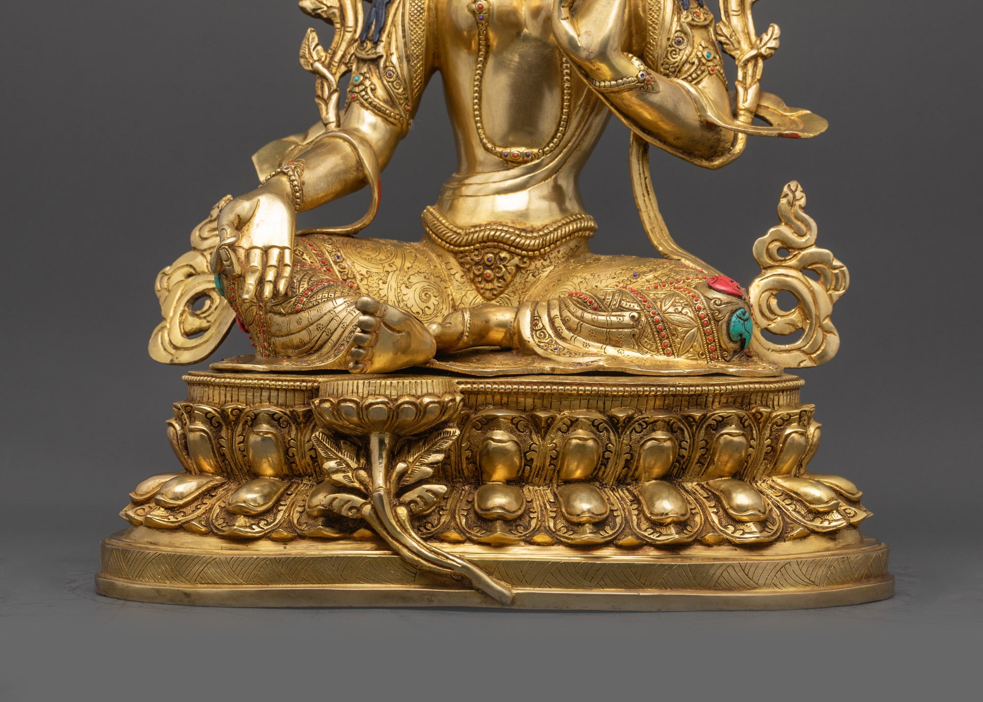 18" Meditation Statue of Mother Green Tara | Blessings of Compassion