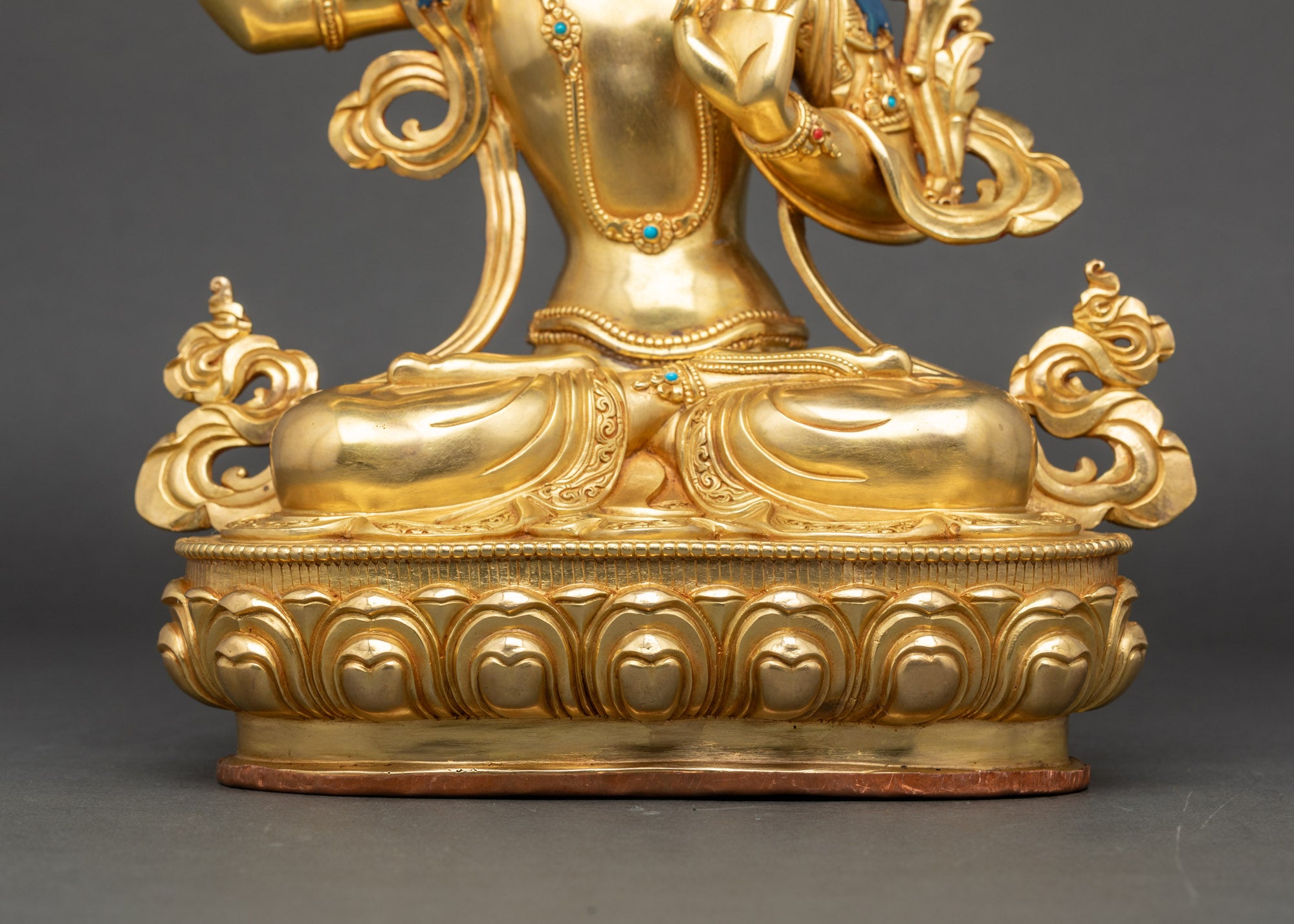 Manjushri Meditation Statue | Artisan-Crafted Spiritual Home Decor