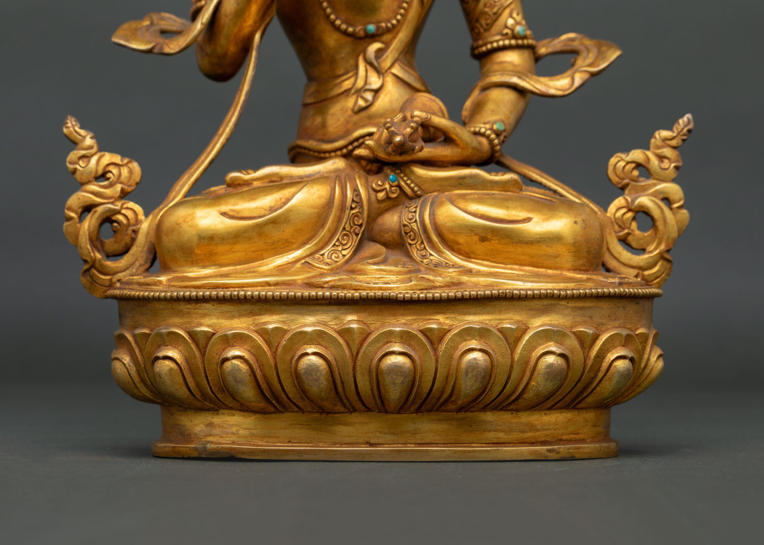 Vajrasattva Statue | Handmade Tibetan Buddhist Purification Deity