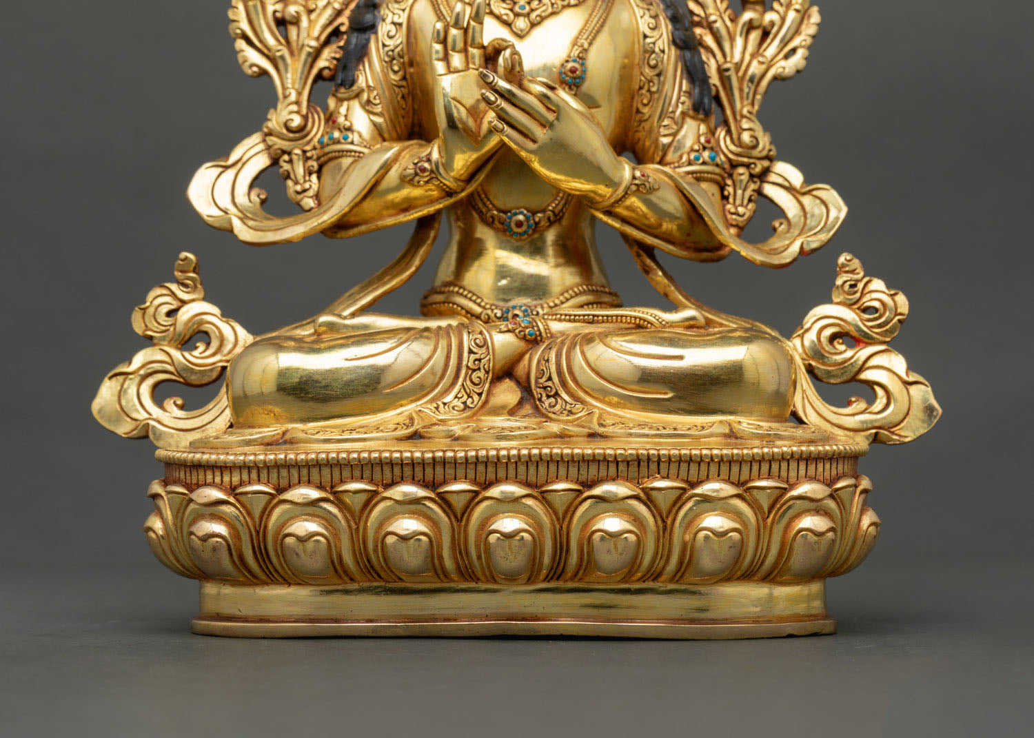 Manjushree Statue | Sacred Himalayan Copper Statue