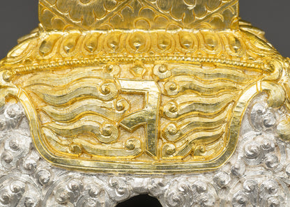 Ritual Kapala Set | Ornate Himalayan Skull Cups for Meditation