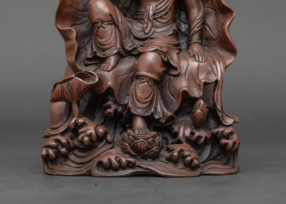 Oxidized Guan Yin Statue : A Timeless Symbol of Mercy and Enlightenment