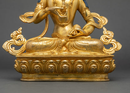 Handcrafted Vajrasattva Statue | Spiritual Decor & Meditation Aid