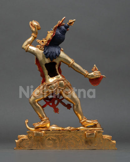 Vajrayogini Copper Statue from Nepal | Handmade Home Decor