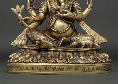 Four-armed Ganesh Statue from Nepal – Remover of Obstacles