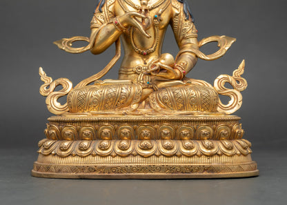 Vajrasattva Altar Statue | Traditional Himalayan Buddhist Figurine