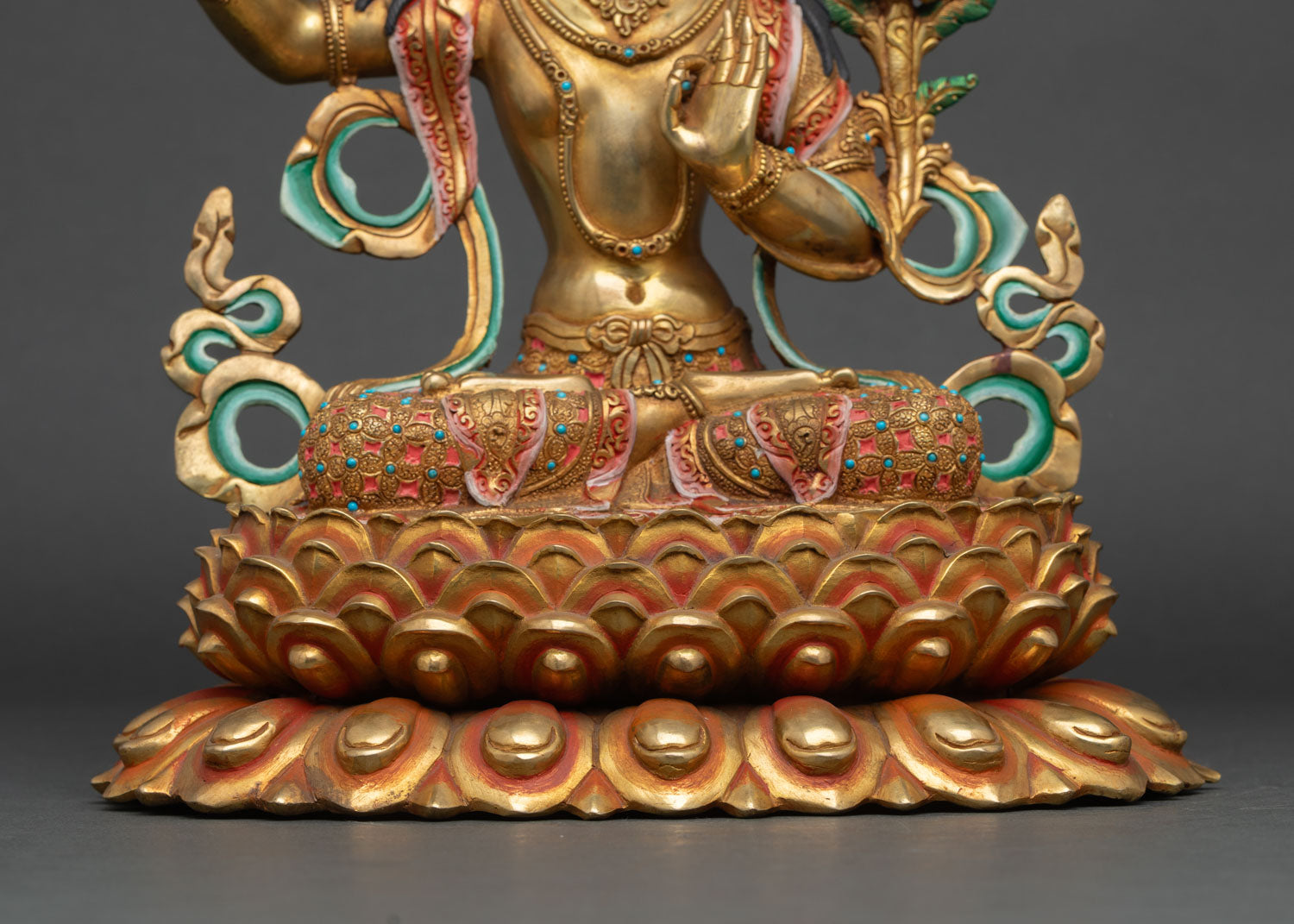 Manjushri Statue | Crafted Spiritual Idol for Meditation Space