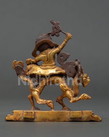 White Dzambhala Statue