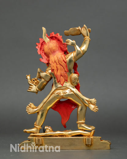 Buddhist Ekajati Goddess Sculpture – Handmade Himalayan Sacred Art