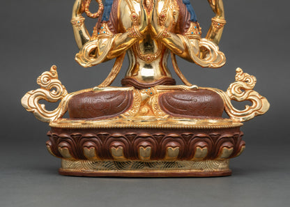 Chenrezig Compassion Buddha Statue | Himalayan Buddhist Sculpture