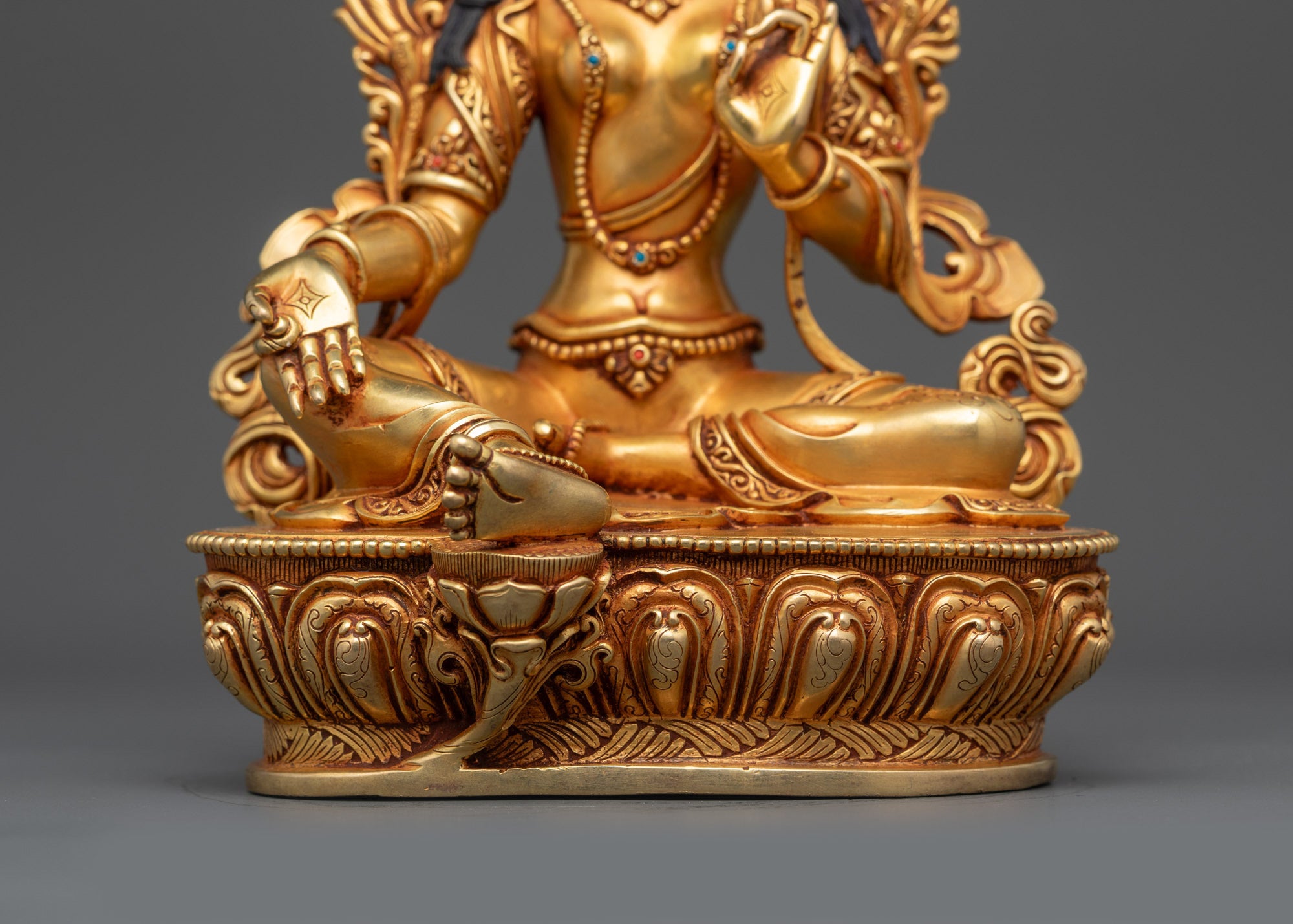 Green Tara Statue