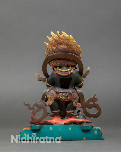 Sakya Mahakala Statue | Tibetan Buddhist Protector Deity