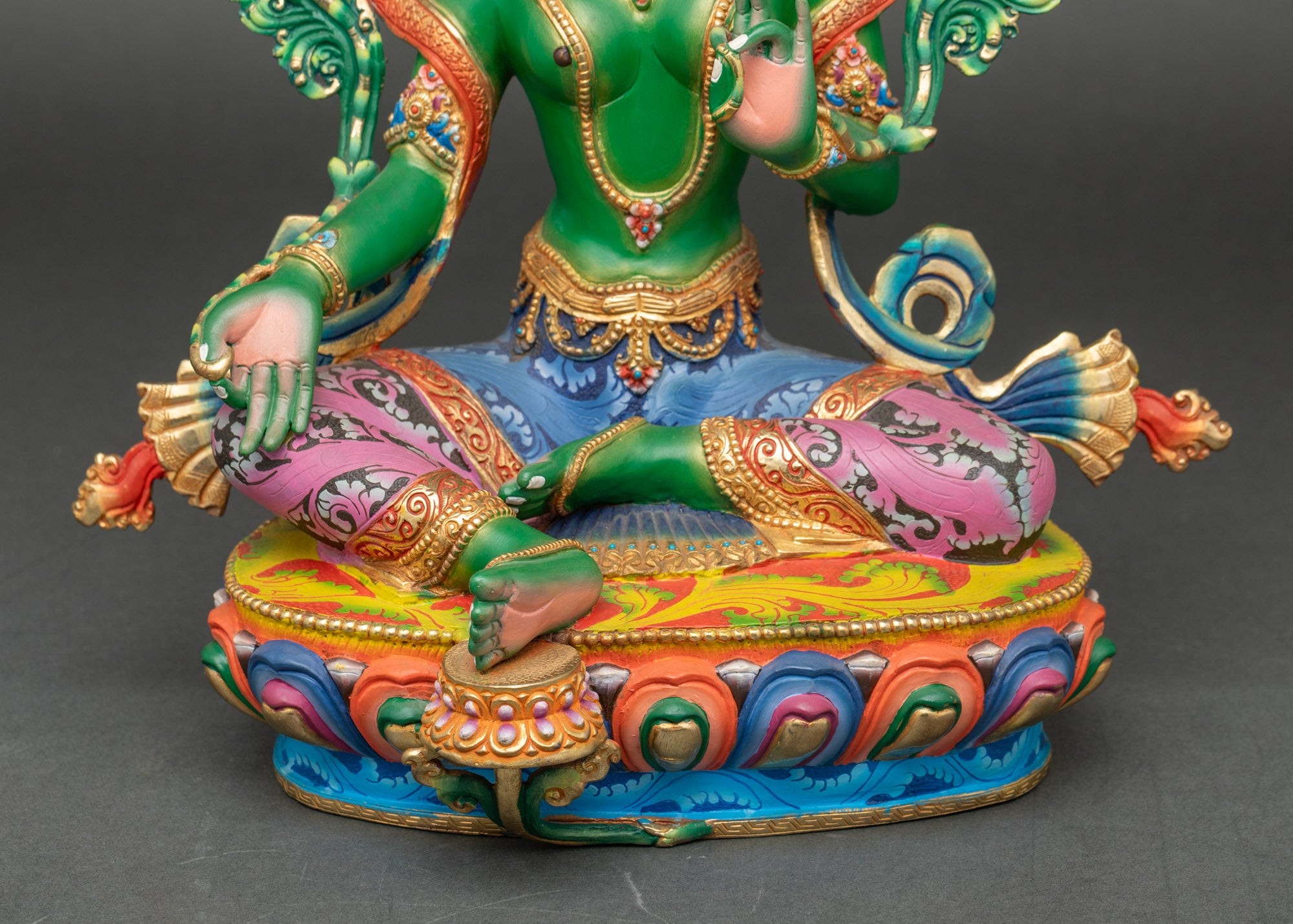 Green Tara Statue | Handcrafted Nepalese Buddhist Sculpture