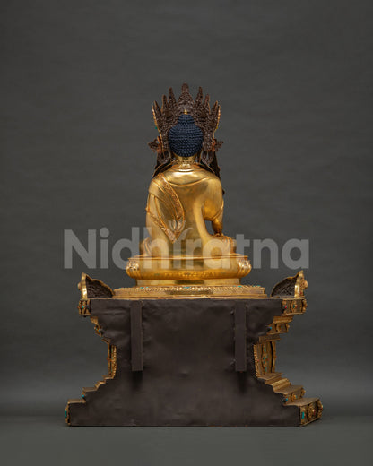 Jowo Rinpoche with Throne
